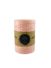 Doğal Rafya Kağıt İp Çanta Supla İpi 250 Gram pembe