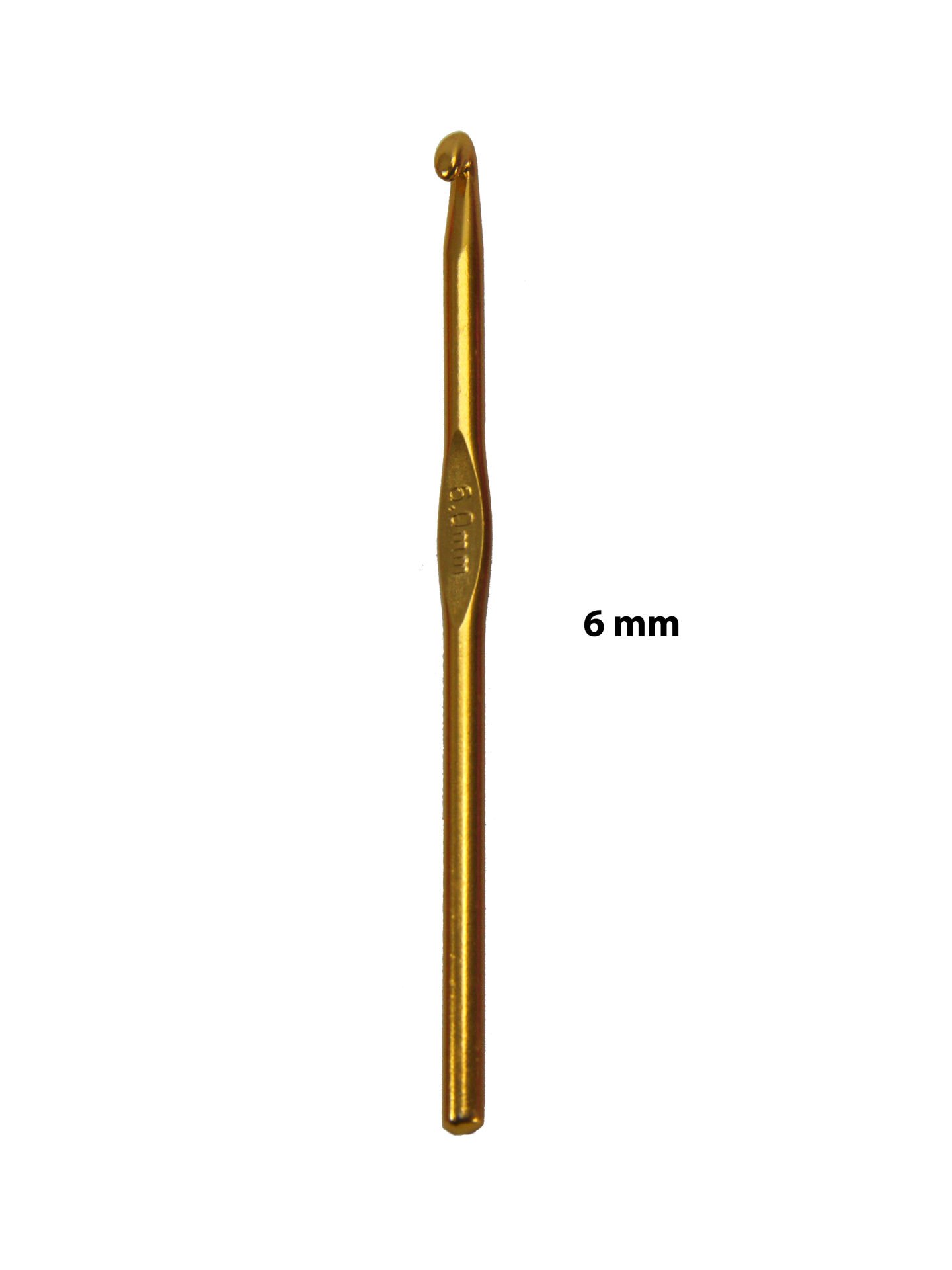 Metal Tığ Yün Penye Makrome Örgü No: 6 (15cm)