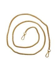 Kare Model Çanta Zinciri(100 cm) Gold