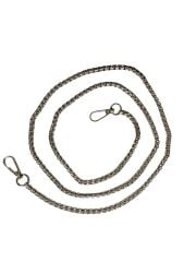 Kare Model Çanta Zinciri(100 cm) Gümüş