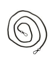 Kare Model Çanta Zinciri (100 cm) Siyah