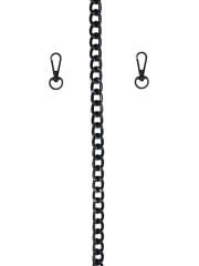 Çanta Zinciri 12mm 1 Metre Alüminyun Kararmaz  Siyah