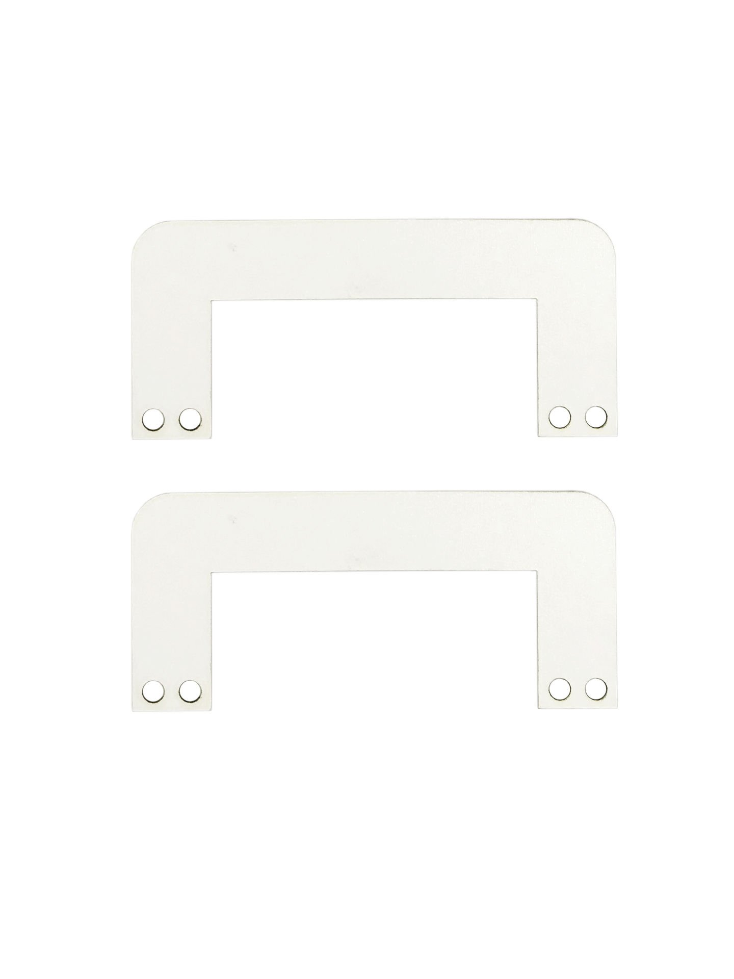 Ahşap Mini Çanta Sapı Mdf Kulp Beyaz (1 Çift)