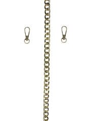 Çanta Zinciri 12mm 1 Metre Alüminyun Kararmaz Light Gold