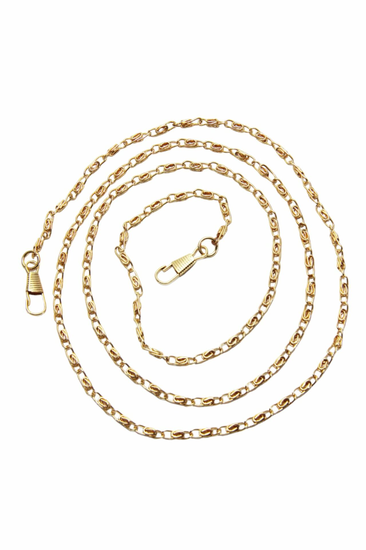 Abiye Zincir 4mm Çanta Aksesuarı (1 Metre)  Light Gold