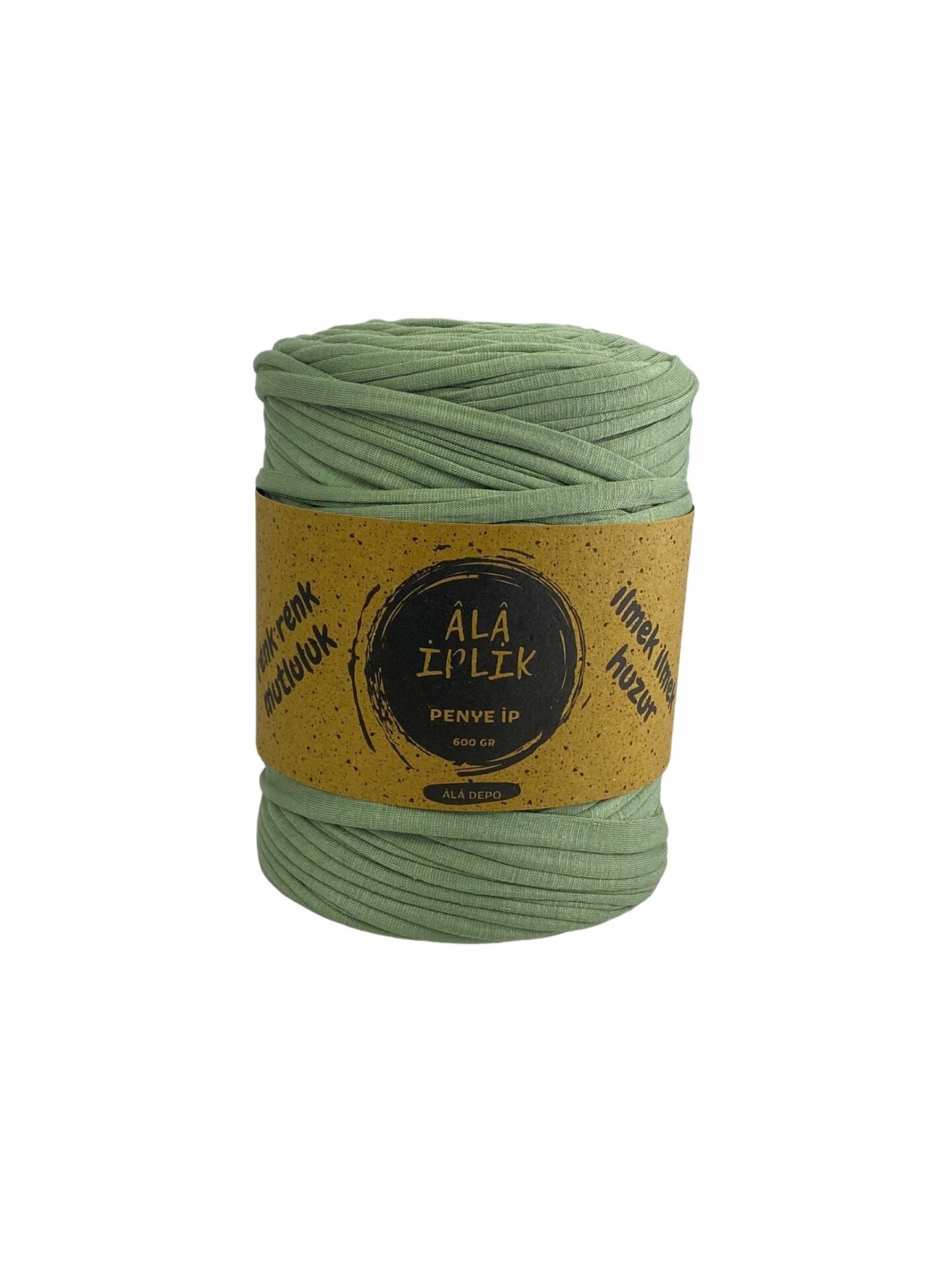 Penye İp Çanta Sepet Paspas Örgü İpi 600 Gram Mint Yeşli ADPP408