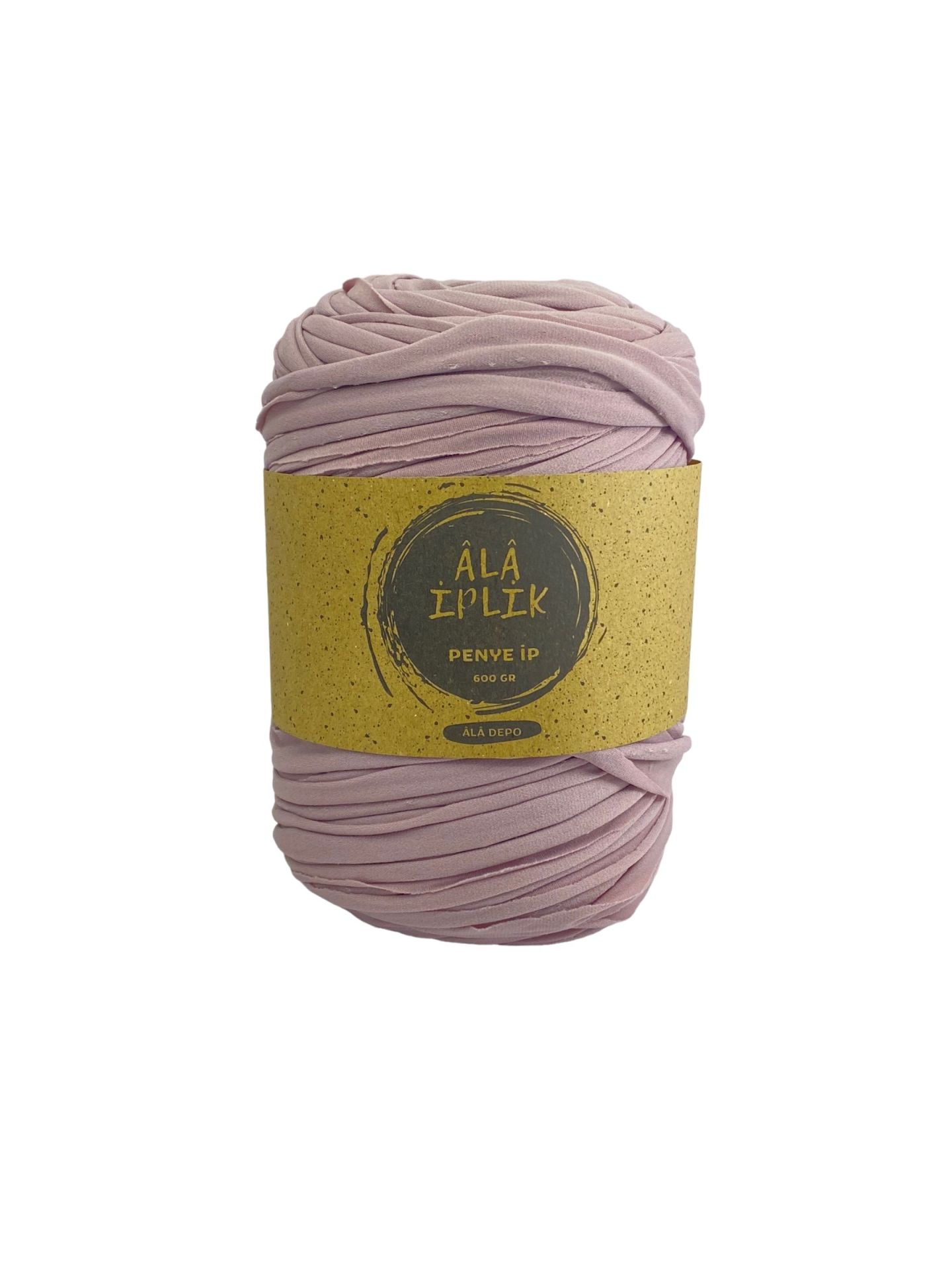 Penye İp Çanta Sepet Paspas Örgü İpi 600 Gram Toz Pembe ADPP412